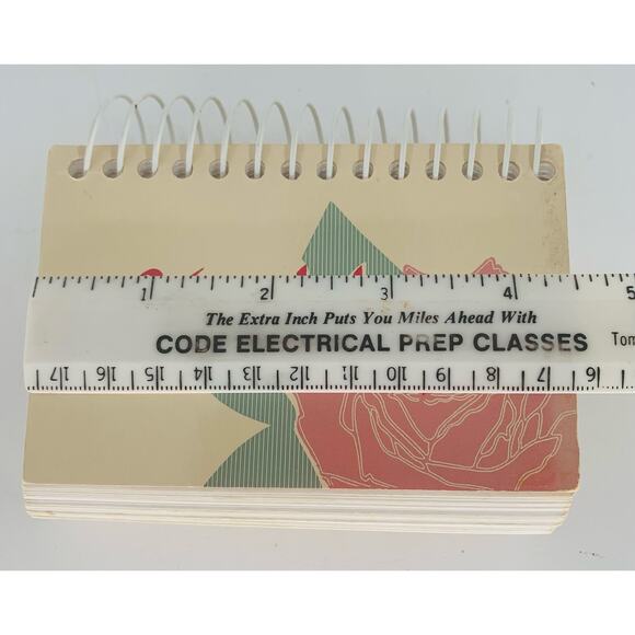 Day By Day Calendar Friendship By Thoughtful 1989 Made in USA White Red Sayings - Picture 7 of 9